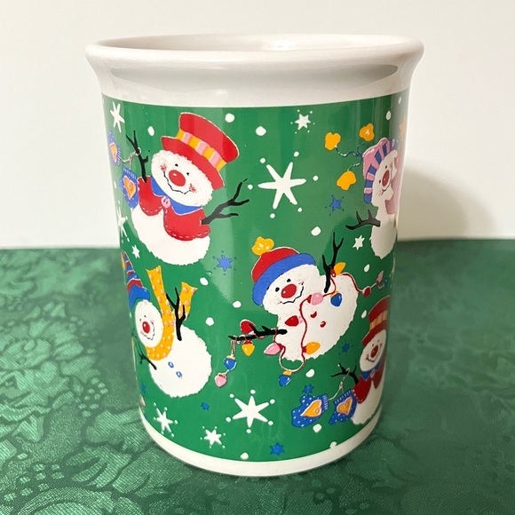 Large Snowman Christmas Coffee Tea Hot Chocolate Mug - Picture 2 of 7